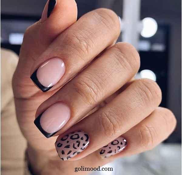  طرح ناخن پلنگی شیک