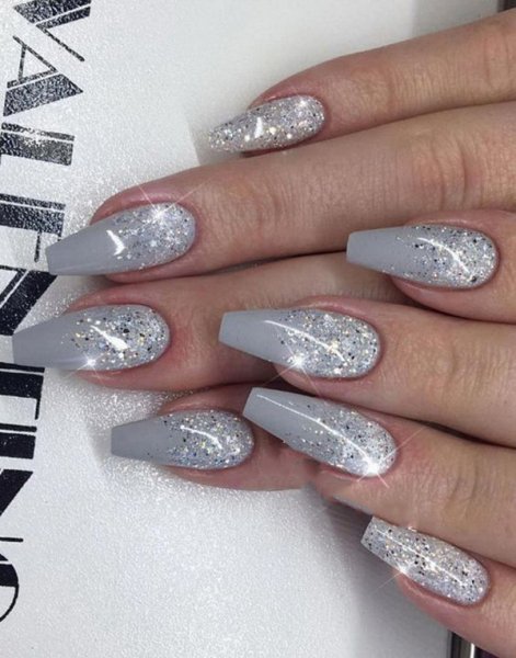  طرح ناخن پلنگی طوسی