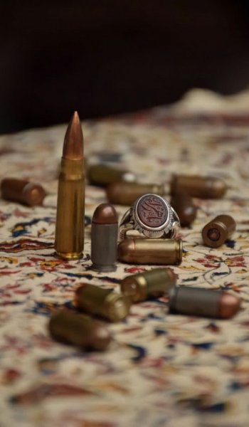  عکس بسیجی با اسلحه برای پروفایل