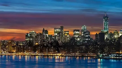  والپیپر شهر در شب