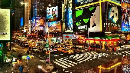  والپیپر شهر در شب