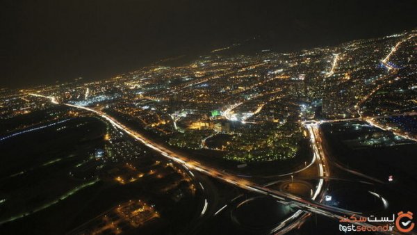  عکس شهر در شب تهران