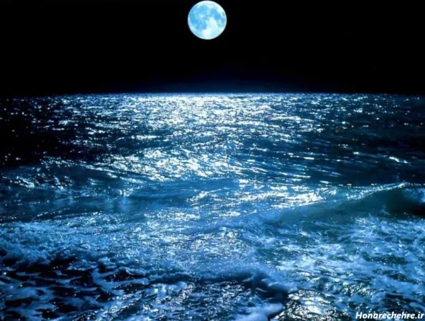  عکس شب مهتابی عاشقانه