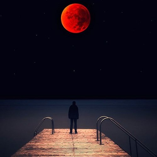  عکس ماه عاشقانه