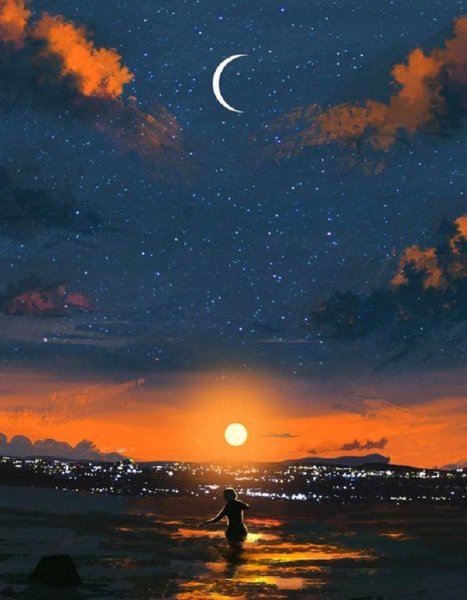  عکس ماه عاشقانه