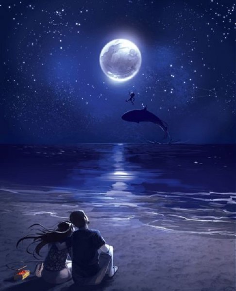  عکس ماه عاشقانه