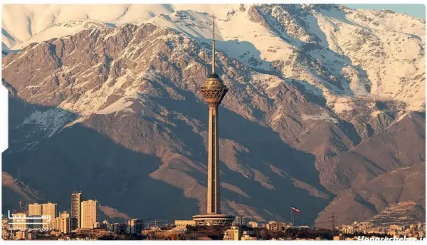 عکس تهران از بالای برج میلاد