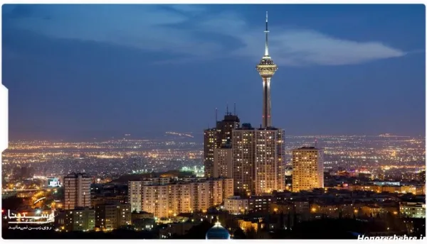  عکس تهران از بالای برج میلاد