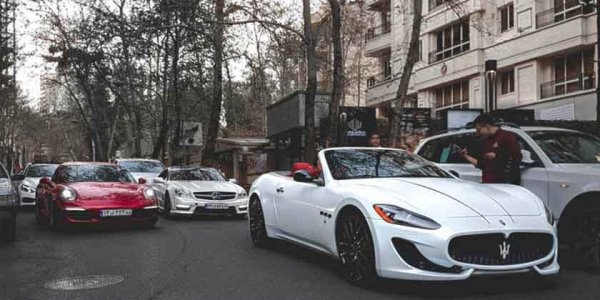  عکس خیابان فرشته تهران