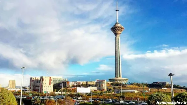  عکس برج میلاد تهران در روز