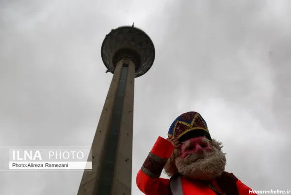  عکس برج میلاد تهران در روز