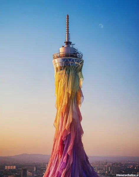 عکس برج میلاد تهران در روز