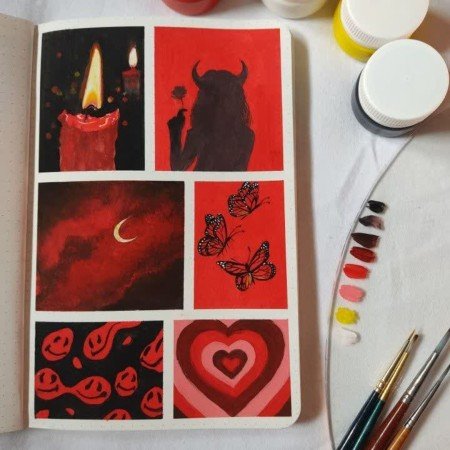  عکس های نقاشی ابرنگ