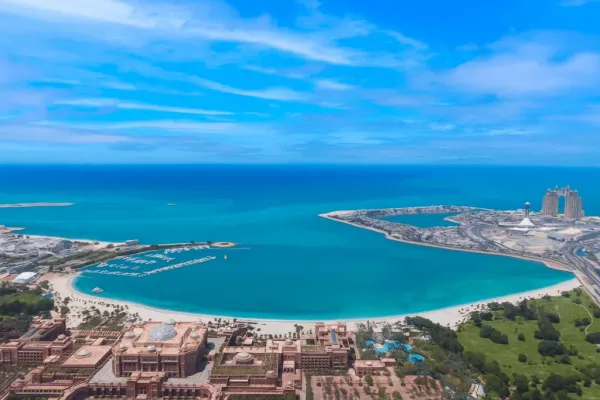 عکس دبی از بالا