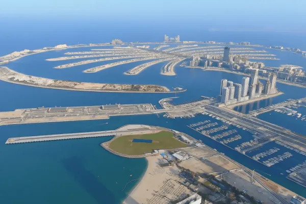  عکس دبی از بالا