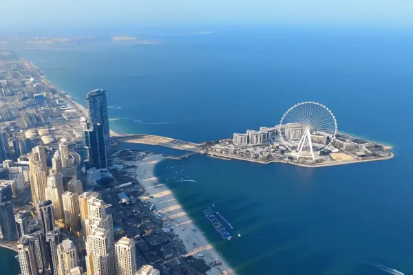  عکس دبی از بالا