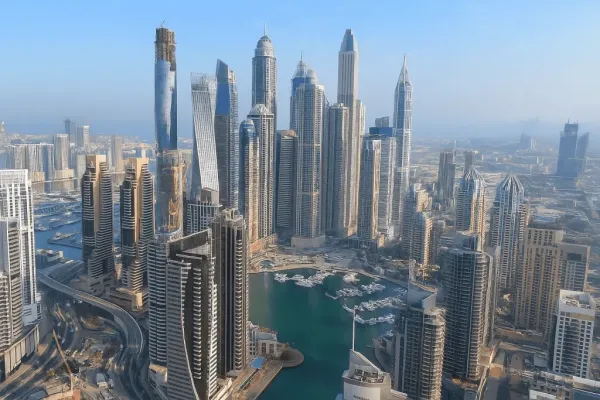  عکس دبی از بالا