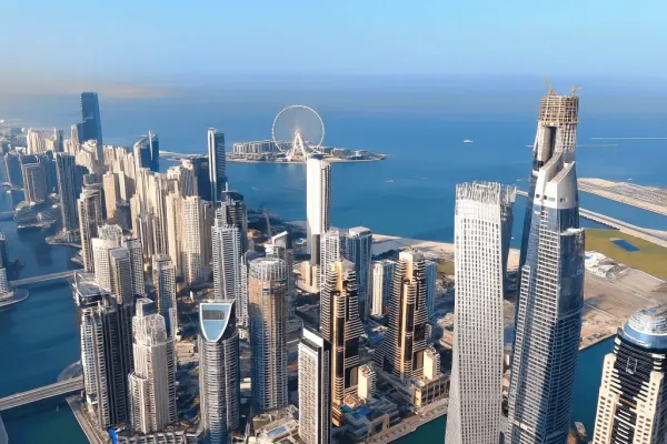  عکس دبی از بالا