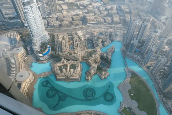  عکس دبی از بالا