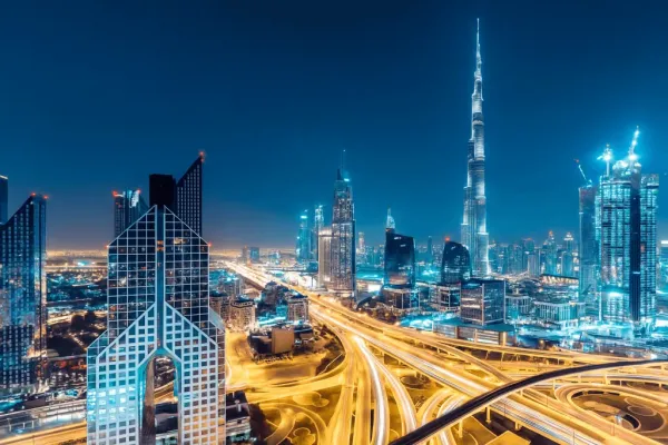  عکس دبی از بالا