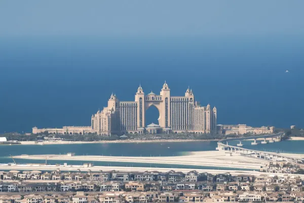  عکس دبی از بالا