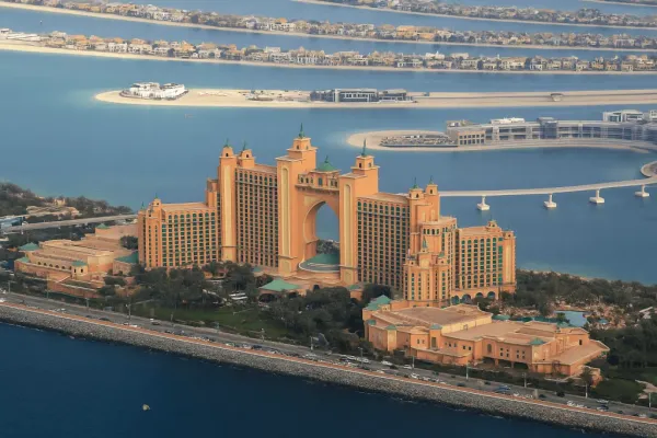  عکس دبی از بالا