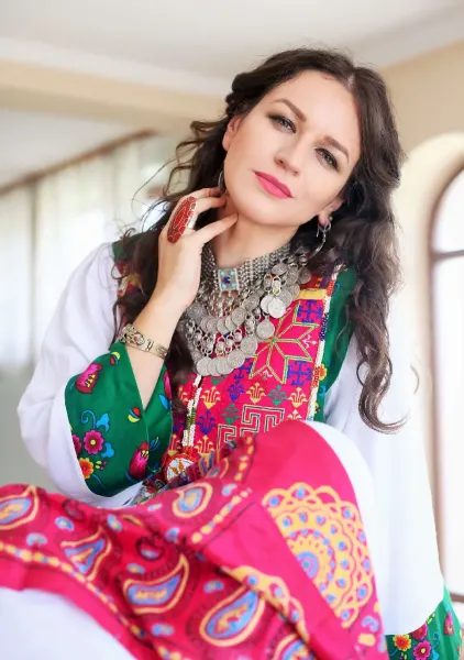  عکس های لباس افغانی ساده