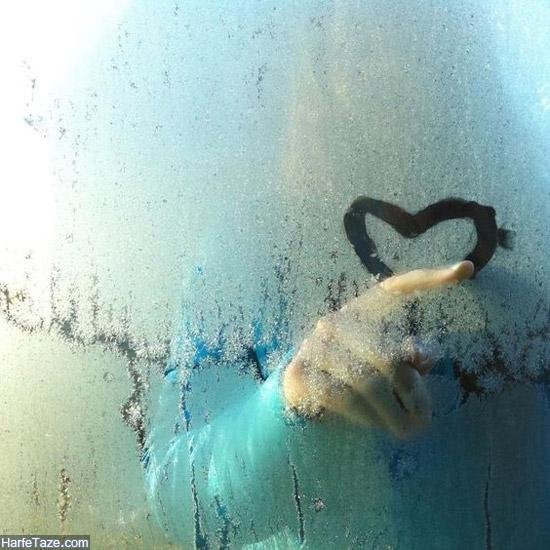  عکس باران روی شیشه ماشین در شب