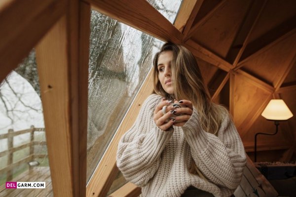 عکس شیشه بارانی برای پروفایل