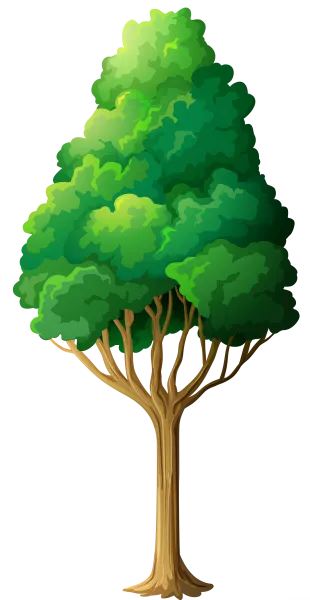  عکس درخت نقاشی