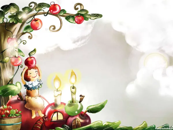  عکس درخت نقاشی