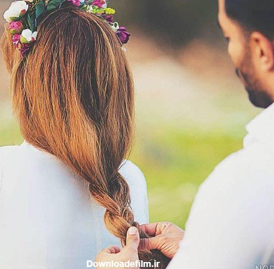  عکس عاشقانه بهاری دونفره