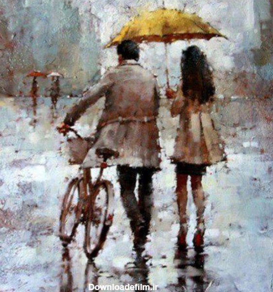  عکس عاشقانه بهاری دونفره