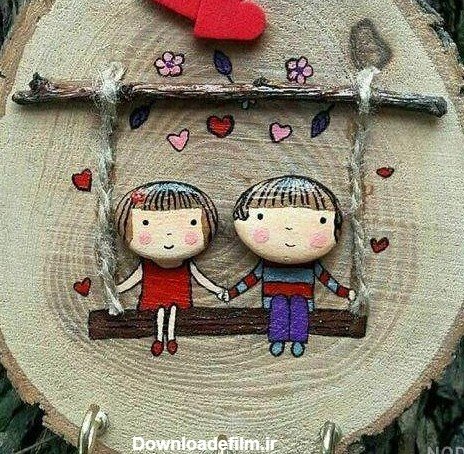  عکس عاشقانه بهاری دونفره