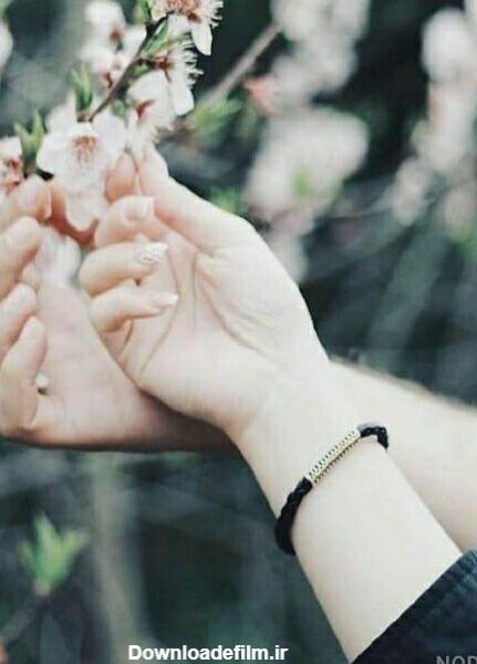  عکس عاشقانه بهاری دونفره