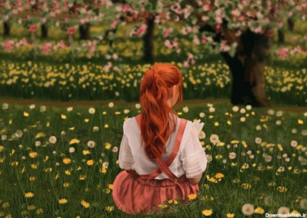  عکس بهاری دخترانه فانتزی