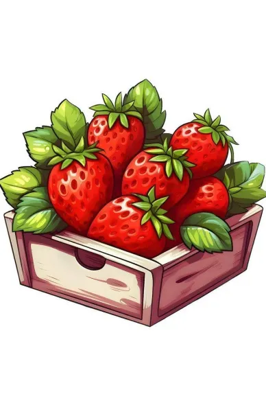  عکس توت فرنگی عروسکی