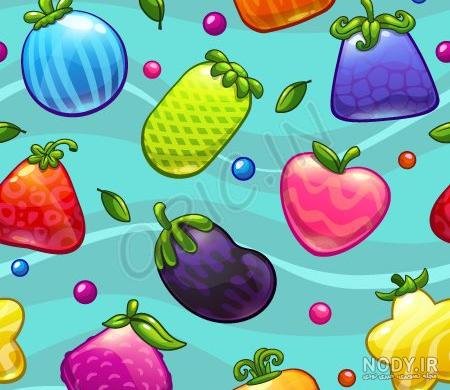  عکس میوه کارتونی