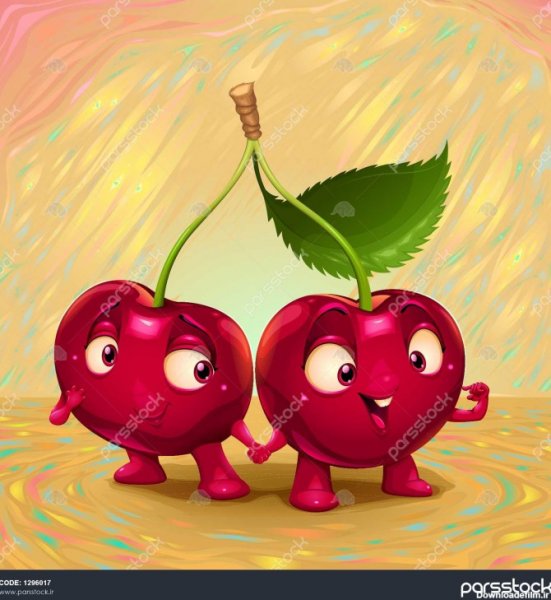  عکس آلبالو نقاشی