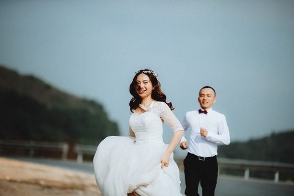  عکس اسپرت عروس داماد