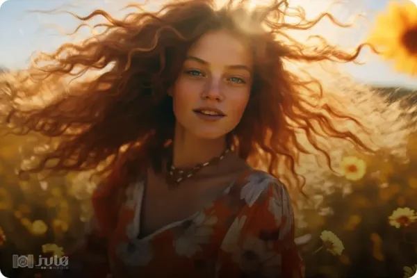  ژست عکاسی دخترانه در خانه