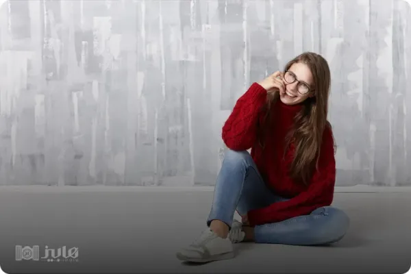  ژست عکاسی دخترانه در خانه