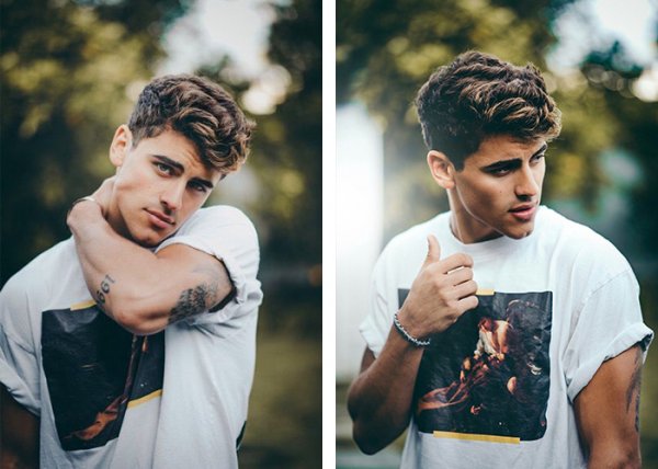  ژست عکاسی در طبیعت بهار