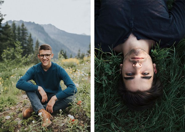  ژست عکاسی در طبیعت بهار