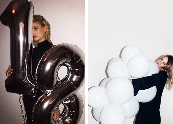  ژست عکاسی دخترانه در خانه برای تولد