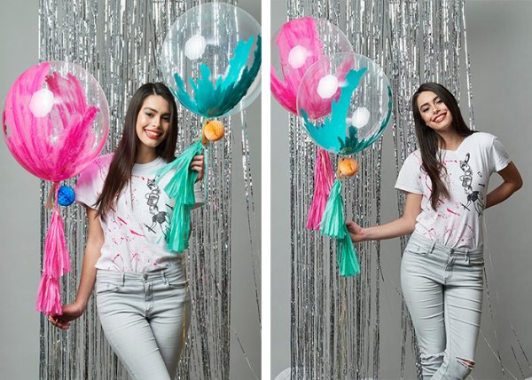  ژست عکاسی دخترانه در خانه برای تولد