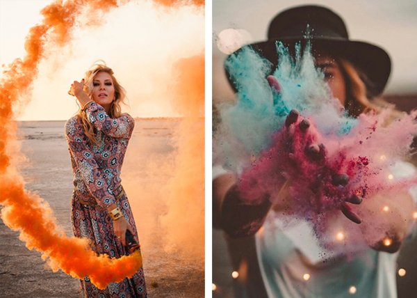  ژست عکاسی دخترانه در خانه برای تولد