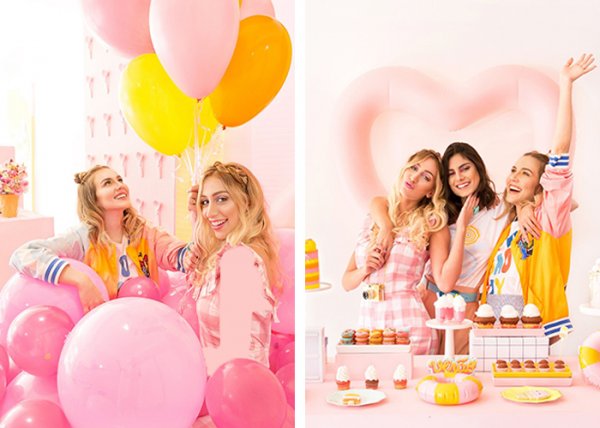  ژست عکاسی دخترانه در خانه برای تولد