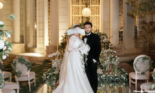  عکس عروس و داماد لاکچری