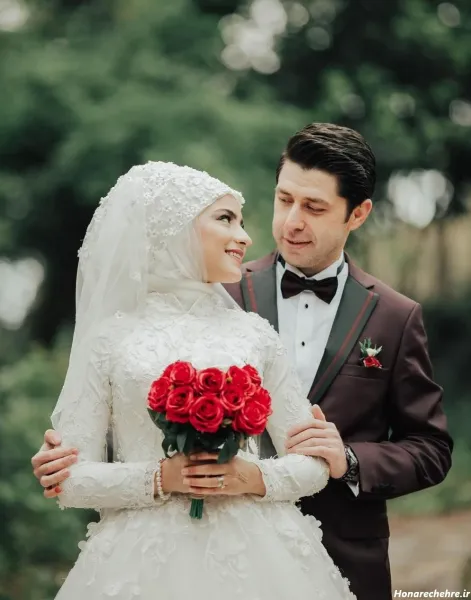  عکس عروس و داماد لاکچری